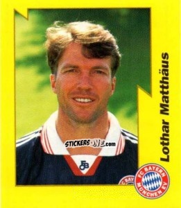 Figurina Lothar Matthäus - German Football Bundesliga 1997-1998. Final phase n. 165 - Panini