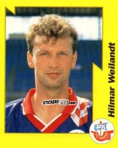Cromo Hilmar Weilandt - German Football Bundesliga 1997-1998. Final phase n. 197 - Panini