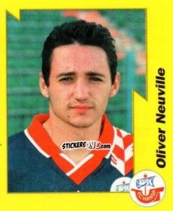 Cromo Oliver Neuville - German Football Bundesliga 1997-1998. Final phase n. 200 - Panini