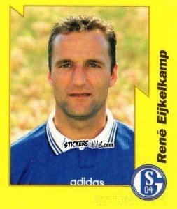 Cromo René Eijkelkamp - German Football Bundesliga 1997-1998. Final phase n. 211 - Panini