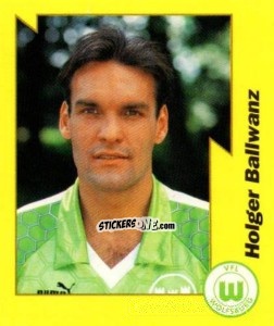 Figurina Holger Ballwanz - German Football Bundesliga 1997-1998. Final phase n. 233 - Panini