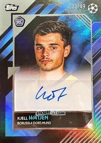 Sticker Kjell Wätjen - UEFA Club Competitions Knockout 2024-2025
 n. A26 - Topps