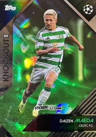 Figurina Daizen Maeda - UEFA Club Competitions Knockout 2024-2025
 n. 7 - Topps