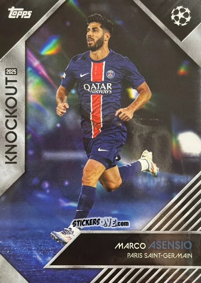Figurina Marco Asencio - UEFA Club Competitions Knockout 2024-2025
 n. 26 - Topps