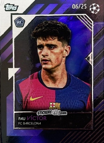 Cromo Pau Víctor - UEFA Club Competitions Knockout 2024-2025
 n. 60pu - Topps
