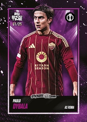 Cromo Paulo Dybala - Showtime UEFA Club Competitions 2024-2025
 n. 36 - Topps