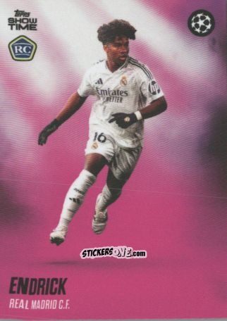 Figurina Endrick - Showtime UEFA Club Competitions 2024-2025
 n. 73 - Topps