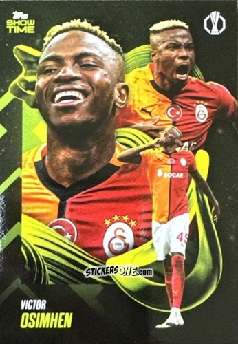 Cromo Victor Osimhen - Showtime UEFA Club Competitions 2024-2025
 n. 83 - Topps