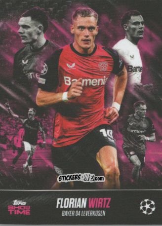 Cromo Florian Wirtz - Showtime UEFA Club Competitions 2024-2025
 n. 87 - Topps