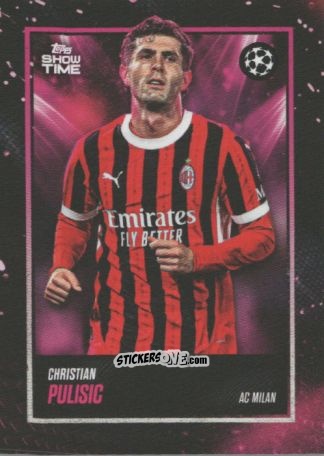 Cromo Christian Pulisic - Showtime UEFA Club Competitions 2024-2025
 n. 4 - Topps
