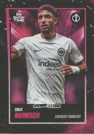 Figurina Omar Marmoush - Showtime UEFA Club Competitions 2024-2025
 n. 34 - Topps