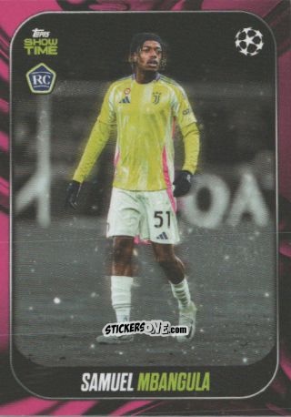 Figurina Samuel Mbangula - Showtime UEFA Club Competitions 2024-2025
 n. 56 - Topps