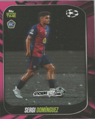 Sticker Sergi Dominguez - Showtime UEFA Club Competitions 2024-2025
 n. 58 - Topps