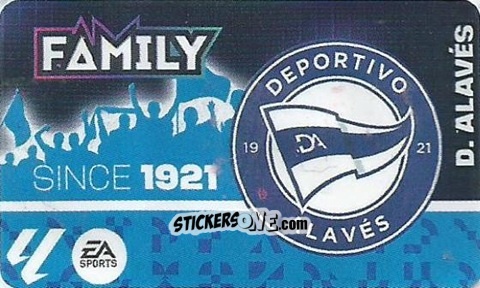 Figurina Deportivo Alavés - Chicle Liga 2024-2025
 n. 1 - Panini