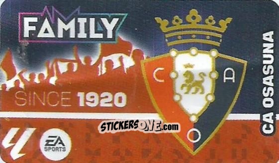 Figurina C.A. Osasuna - Chicle Liga 2024-2025
 n. 14 - Panini