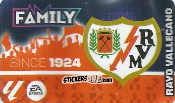 Figurina Rayo Vallecano - Chicle Liga 2024-2025
 n. 15 - Panini