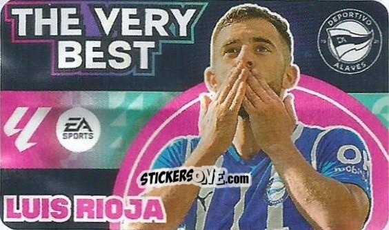 Sticker Luis Rioja - Chicle Liga 2024-2025
 n. 21 - Panini