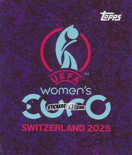 Figurina Tournament Logo - Uefa Women'S Euro 2025 n. 2 - Topps
