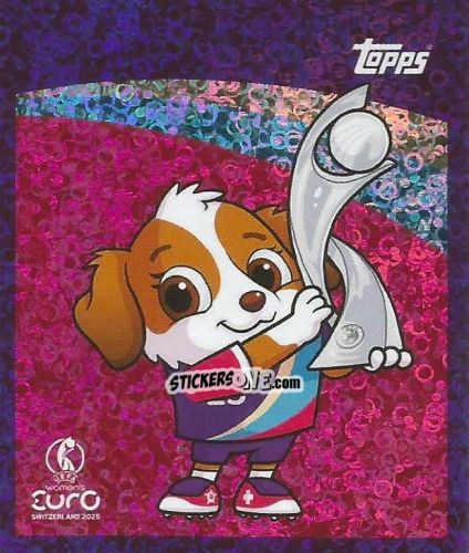 Cromo Mascot - Uefa Women'S Euro 2025 n. 4 - Topps