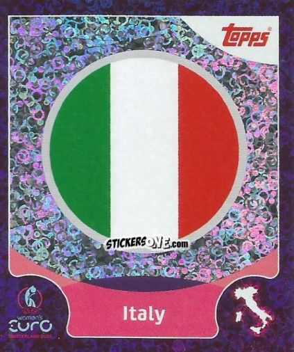Cromo Italy - Uefa Women'S Euro 2025 n. 5 - Topps