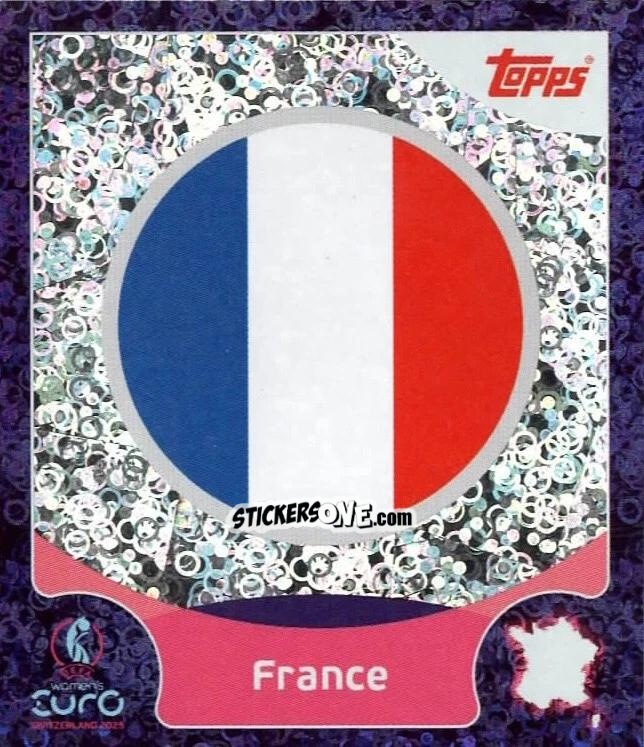 Cromo France - Uefa Women'S Euro 2025 n. 9 - Topps