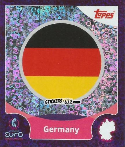 Cromo Germany - Uefa Women'S Euro 2025 n. 11 - Topps