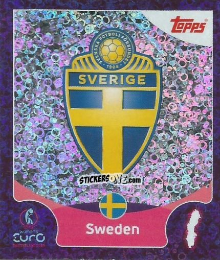 Cromo Sweden - Uefa Women'S Euro 2025 n. 19 - Topps