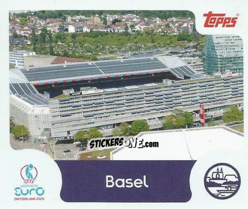 Cromo Basel - Uefa Women'S Euro 2025 n. 21 - Topps