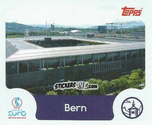 Cromo Bern - Uefa Women'S Euro 2025 n. 22 - Topps