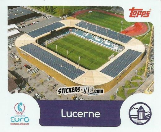 Cromo Lucerne - Uefa Women'S Euro 2025 n. 26 - Topps