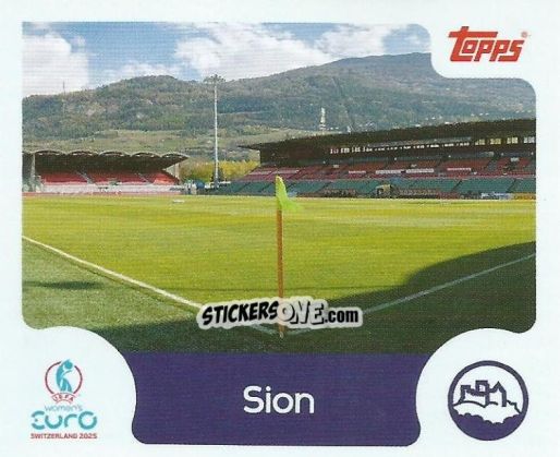 Cromo Sion - Uefa Women'S Euro 2025 n. 27 - Topps