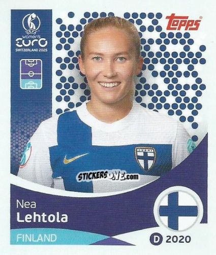 Cromo Nea Lehtola - Uefa Women'S Euro 2025 n. 84 - Topps