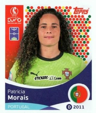 Cromo Patricia Morais - Uefa Women'S Euro 2025 n. 111 - Topps