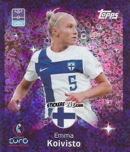 Cromo Emma Koivisto - Uefa Women'S Euro 2025 n. 161 - Topps