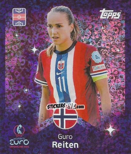 Sticker Guro Reiten - Uefa Women'S Euro 2025 n. 167 - Topps