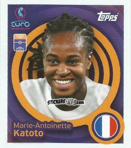 Cromo Marie-Antoinette Katoto - Uefa Women'S Euro 2025 n. 237 - Topps