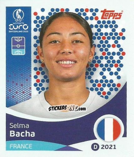 Cromo Selma Bacha - Uefa Women'S Euro 2025 n. 242 - Topps