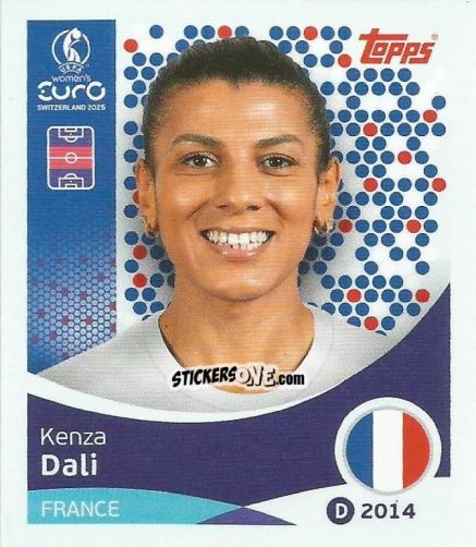 Figurina Kenza Dali - Uefa Women'S Euro 2025 n. 245 - Topps