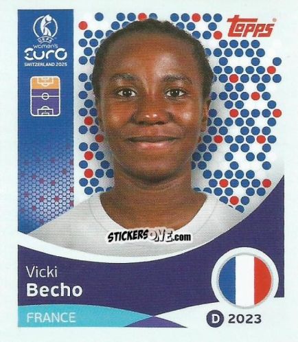 Cromo Vicki Becho - Uefa Women'S Euro 2025 n. 251 - Topps