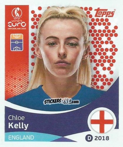 Cromo Chloe Kelly - Uefa Women'S Euro 2025 n. 266 - Topps