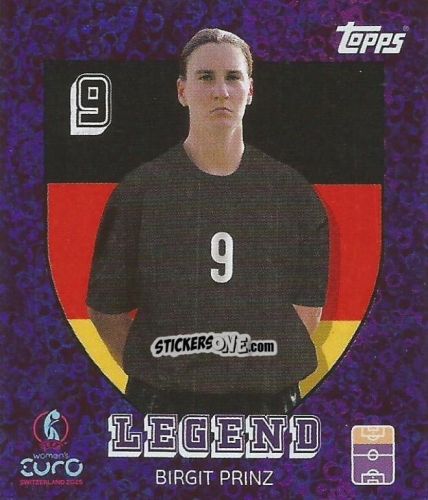 Cromo Birgit Prinz - Uefa Women'S Euro 2025 n. 302 - Topps