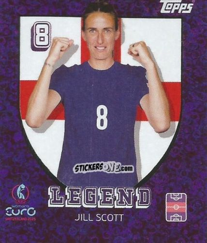 Sticker Jill Scott - Uefa Women'S Euro 2025 n. 303 - Topps