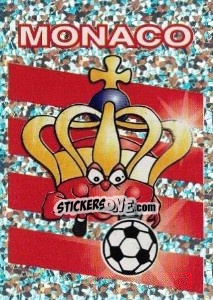Figurina A.S. Monaco - SuperFoot 1997-1998 n. 12 - Panini