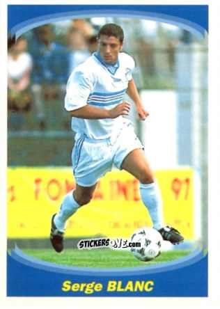 Cromo Serge Blanc - SuperFoot 1997-1998 n. 60 - Panini