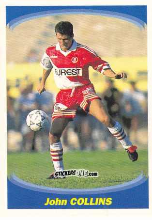 Sticker John Collins - SuperFoot 1997-1998 n. 80 - Panini
