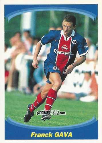 Figurina Franck Gava - SuperFoot 1997-1998 n. 101 - Panini