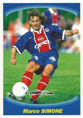 Cromo Marco Simone - SuperFoot 1997-1998 n. 154 - Panini