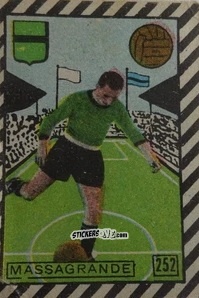 Figurina Massagrande - Tuttocalcio Campionato 1948-1949 Serie B n. 252 - CICOGNA
