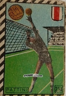 Sticker Pattini - Tuttocalcio Campionato 1948-1949 Serie B n. 254 - CICOGNA
