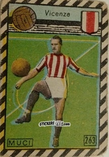 Figurina Muci - Tuttocalcio Campionato 1948-1949 Serie B n. 263 - CICOGNA
